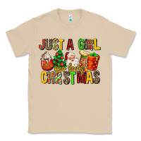 Mushroom just a girl who loves christmas Classic Tee - MaliasSmallBusiness