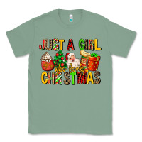 Sage just a girl who loves christmas Classic Tee - MaliasSmallBusiness