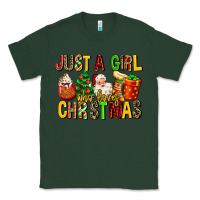 Sports Green just a girl who loves christmas Classic Tee - MaliasSmallBusiness