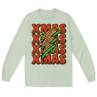 Matcha xmas lightning bolt Long Sleeve Tee - Jasminsmagicworld