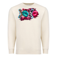 Sandshell Western xoxo Premium Sweatshirt - FaDigitalArtStudio