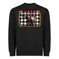 Black Merry Bright Heavyweight Sweatshirt - Bettercallsaul