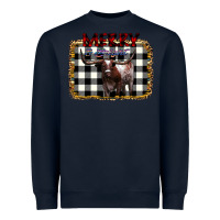 Navy Merry Bright Heavyweight Sweatshirt - Bettercallsaul