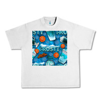 Lunar Rock winter frosty coffee cups and snow seamless pattern bbs Urban Heavy Tee - BundleAndBundleShop