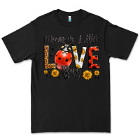 Black mama's little love bug Premium Tee - LillyAllenDesigns