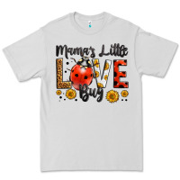 Dove Grey mama's little love bug Premium Tee - LillyAllenDesigns
