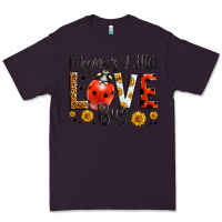 Plum mama's little love bug Premium Tee - LillyAllenDesigns