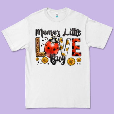 Mama's Little Love Bug Premium Tee Designed By Lillyallendesigns