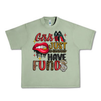 Girls Just Wanna Have Funds Urban Heavy Tee | Teevron