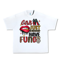 White girls just wanna have funds Urban Heavy Tee - JahusDesignShop