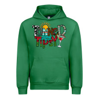 Emerald Tanned And Tipsy Urban Hoodie - CowhideDigitalArt
