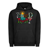 Pigment Black Tanned And Tipsy Urban Hoodie - CowhideDigitalArt