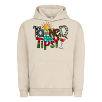 Pigment French Oak Tanned And Tipsy Urban Hoodie - CowhideDigitalArt