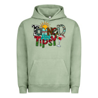 Pigment Oil Green Tanned And Tipsy Urban Hoodie - CowhideDigitalArt