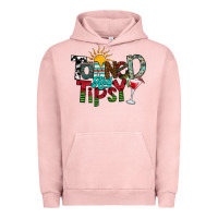 Pigment Salmon Tanned And Tipsy Urban Hoodie - CowhideDigitalArt