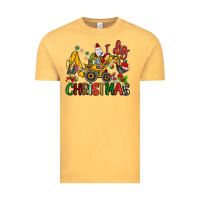 Vintage Mustard I Dig Christmas Vintage Tee - MaliasSmallBusiness