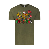 Vintage Olive I Dig Christmas Vintage Tee - MaliasSmallBusiness