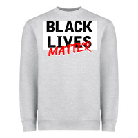 Heather Grey Black Lives Matter Heavyweight Sweatshirt - Bettercallsaul