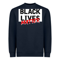 Navy Black Lives Matter Heavyweight Sweatshirt - Bettercallsaul