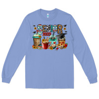 Colony Blue senior 2023 coffee cups Long Sleeve Tee - Jasminsmagicworld