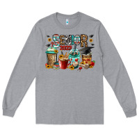 Heather Grey senior 2023 coffee cups Long Sleeve Tee - Jasminsmagicworld