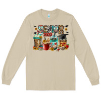 Mushroom senior 2023 coffee cups Long Sleeve Tee - Jasminsmagicworld