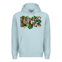 Blue Mist Western luck St. Patrick's Day Premium Hoodie - CowGirlArtShop