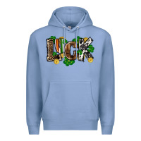 Colony Blue Western luck St. Patrick's Day Premium Hoodie - CowGirlArtShop
