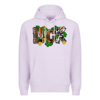 Lilac Western luck St. Patrick's Day Premium Hoodie - CowGirlArtShop