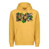 Mustard Western luck St. Patrick's Day Premium Hoodie - CowGirlArtShop