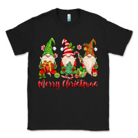 Black merry christmas gnomes Classic Tee - MaliasSmallBusiness