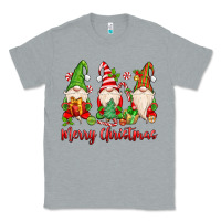 Heather Grey merry christmas gnomes Classic Tee - MaliasSmallBusiness