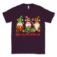 Plum merry christmas gnomes Classic Tee - MaliasSmallBusiness