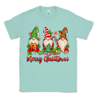Seafoam merry christmas gnomes Classic Tee - MaliasSmallBusiness