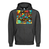 Charcoal Heather love needs no words Zipper Hoodie - CowGirlArtShop