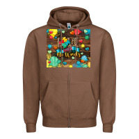 Chestnut love needs no words Zipper Hoodie - CowGirlArtShop