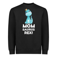 Black Mommy Saurus Rex Mom Mom Gift Dino Heavyweight Sweatshirt - Bettercallsaul