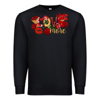 Black Love more Valentine's Day Premium Sweatshirt - FaDigitalArtStudio