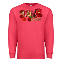 Cardinal Love more Valentine's Day Premium Sweatshirt - FaDigitalArtStudio