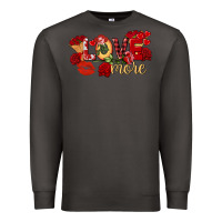 Smoke Love more Valentine's Day Premium Sweatshirt - FaDigitalArtStudio
