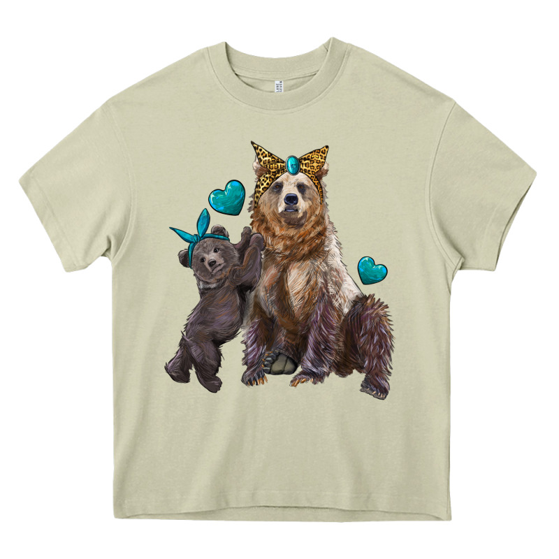 Mama Bear And Baby Bear Heavy Core Tee by Artiststas | Teevron