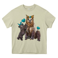Mossy mama bear and baby bear Heavy Core Tee - Artiststas