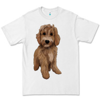 White maltipoo Premium Tee - BarkalooDesign