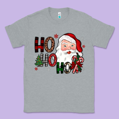 Ho Ho Ho Classic Tee Designed By Jahusdesignshop