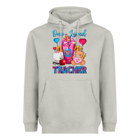 Moon Dust One Loved Teacher Valentines Day Cold Drink Frappe Heavyweight Hoodie - FaDigitalArtStudio