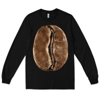 Black coffee bean Long Sleeve Tee - BarkalooDesign