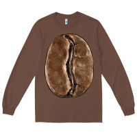 Chestnut coffee bean Long Sleeve Tee - BarkalooDesign