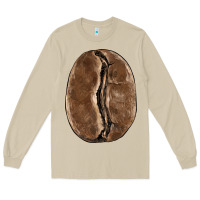 Mushroom coffee bean Long Sleeve Tee - BarkalooDesign