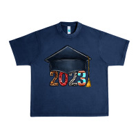 Navy 2023 graduation hat bbs Urban Heavy Tee - BundleAndBundleShop