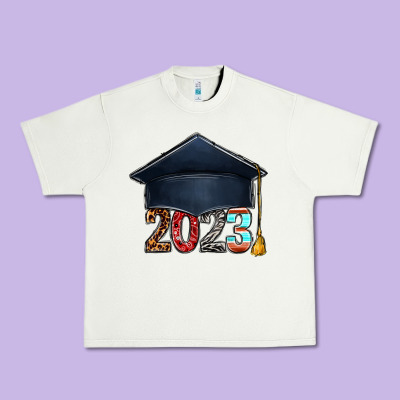 2023 Graduation Hat Bbs Urban Heavy Tee Designed By Bundleandbundleshop